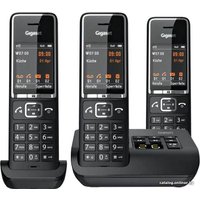 Радиотелефон Gigaset Comfort 550A Trio (черный)