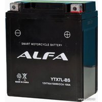 Мотоциклетный аккумулятор ALFA YTX7L-BS (7 А·ч)