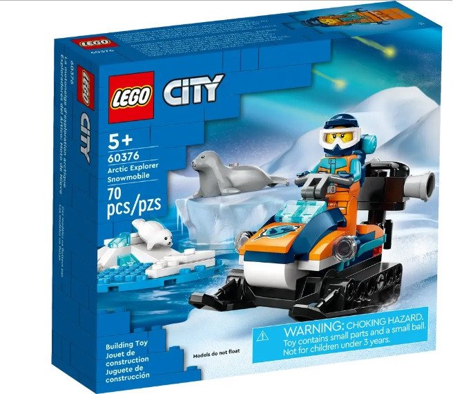 

Конструктор LEGO City Снегоход Исследователь Арктики 60376