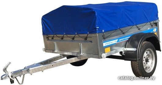 Одноосный прицеп Кремень Стандарт Плюс 2.0x1.3x0.3