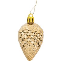 Елочная игрушка Золотая сказка 591128 (39 пр, золотистый)