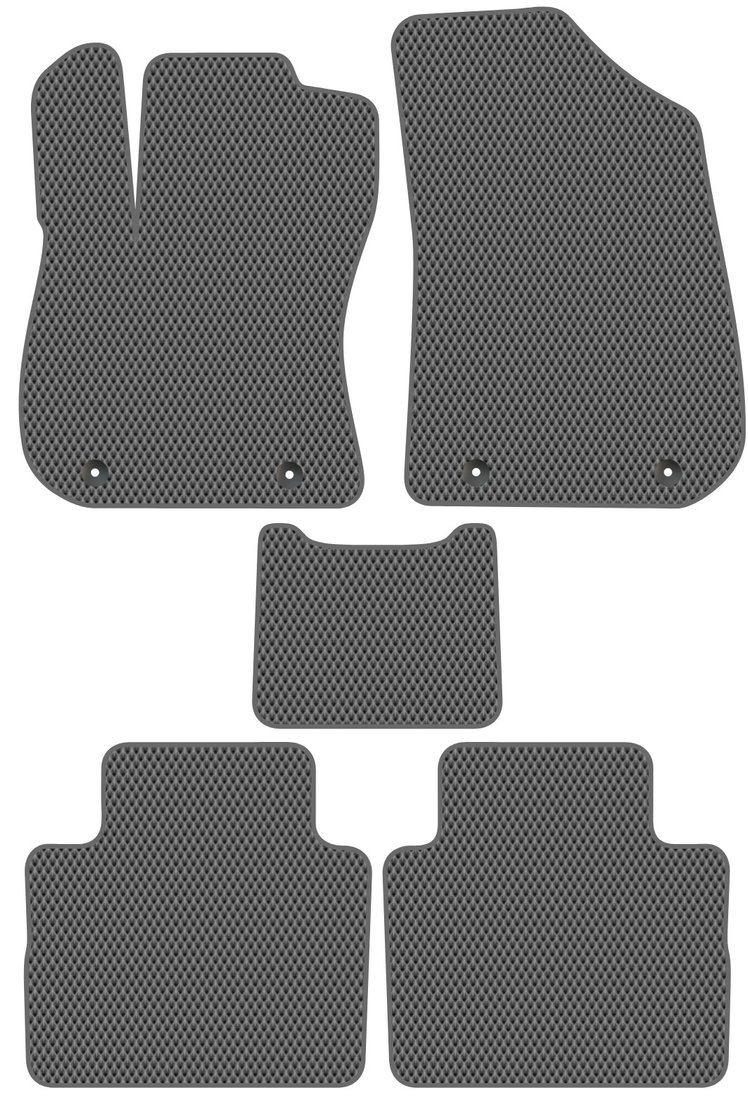 

Комплект ковриков для авто Alicosta Geely Preface (FS11) I (седан / FS11) 2022 - Н.В. (серый, ромб)
