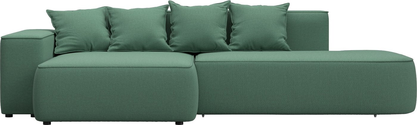 

Угловой диван Лига диванов Лига-065 левый 129801L (рогожка амур 11 зеленый)