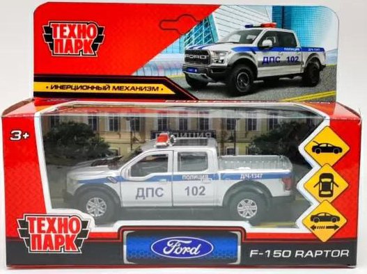 

Пикап Технопарк Ford F150 Raptor F150RAP-12POL-SR