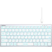 Клавиатура A4Tech Fstyler FX61 (серебристый/белый)