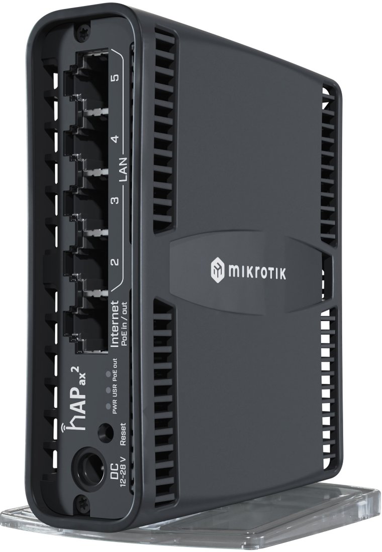 

Wi-Fi роутер Mikrotik HAP ax2 C52iG-5HaxD2HaxD-TC