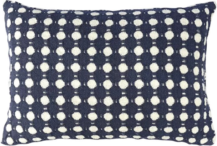 

Чехол на подушку Tkano Essential. Polka dots TK23-CC0008 (темно-синий)