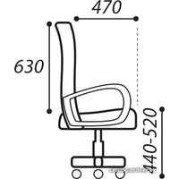 Офисное кресло Brabix Energy EX-509 (черный)