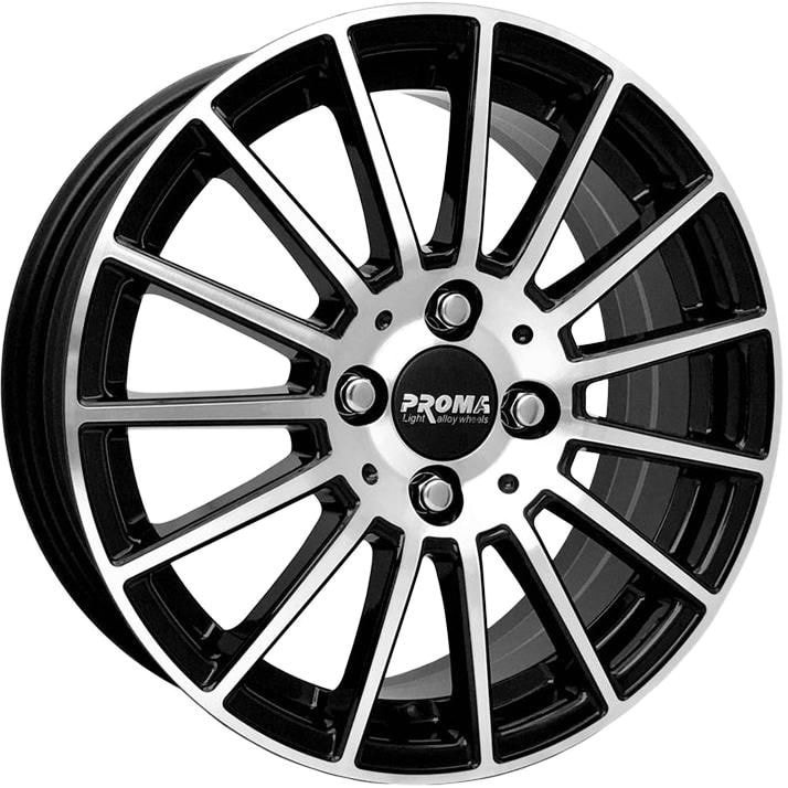 

Литые диски Proma Круиз 18x7.5" 5x108мм DIA 60.1мм ET 47мм алмаз