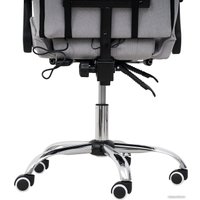 Игровое (геймерское) кресло Calviano Avanti Ultimato (серый, с подножкой)