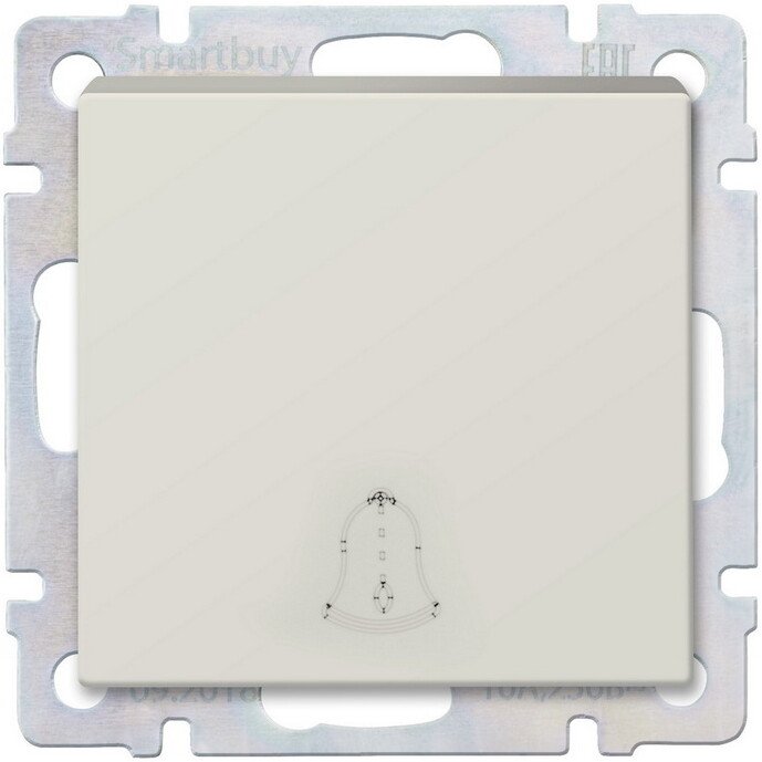 Кнопка для звонка SmartBuy Нептун SBE-05i-10-B1-0