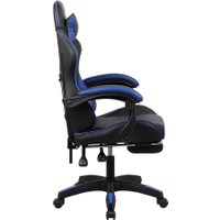 Игровое (геймерское) кресло Оклик Camper (черный/синий)