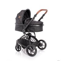 Универсальная коляска Lorelli Lumina 2021 (2 в 1, черный) в Солигорске