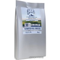 Сухой корм для собак Pet's Brunch Starter для щенков и кормящих с говядиной 4 кг