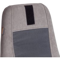 Офисное кресло TetChair Aviator (флок, ткань, олива/серый, 6/7/W-12)