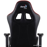 Игровое (геймерское) кресло AeroCool AC120 AIR (черный/красный)