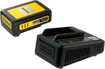 

Аккумулятор с зарядным устройством Karcher 2.445-062.0 (18В/2.5 Ач + 18В)