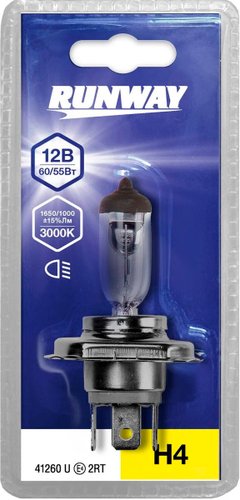 Галогенная лампа Runway H4 RW-H4-b 1шт