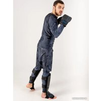 Защита голени и стопы BoyBo B-series (M, черный/синий)