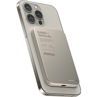 Внешний аккумулятор Momax Q.Mag X Magnetic IP116A 5000mAh (титановый)