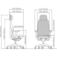 Офисное кресло SitZone E-AC-001A-P1-BK (ткань, черный)