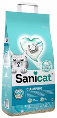 

Наполнитель для туалета Sanicat Clumping Marseille 10 л