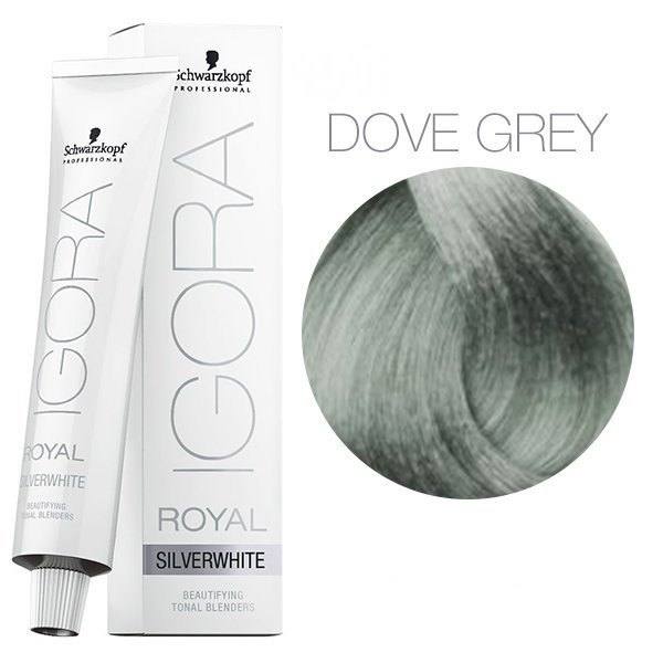 

Крем-краска для волос Schwarzkopf Professional Igora Royal SilverWhite Dove Grey 60мл