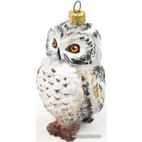 Елочная игрушка Грай Сова ЕГ-10 (белый)
