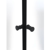 Душевой уголок Domani-Spa Shape 2 99 90x90x190 без поддона (графит/прозрачное стекло)