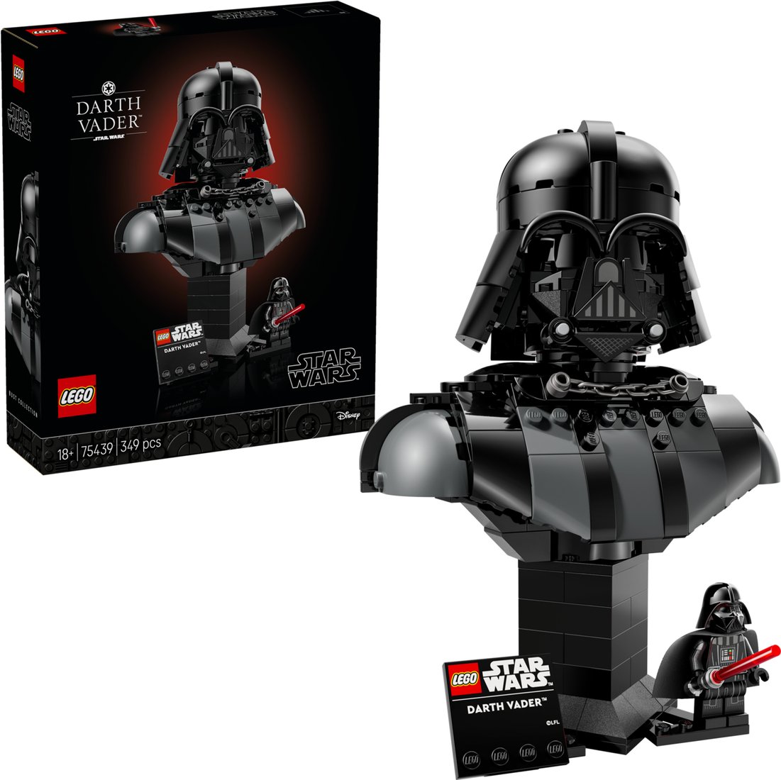 Конструктор LEGO Star Wars 75439 Бюст Дарта Вейдера
