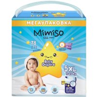 Подгузники Mimiso 5 XL 11-25 кг (78 шт)