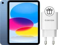 

Планшет Apple iPad 10.9" 2022 64GB (синий) + Canyon CNE-CHA20W02