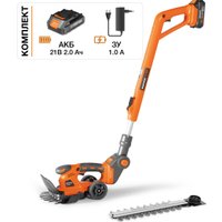 Кусторез + ножницы Daewoo Power DAHT 2521Li Full Set (с 1-им АКБ)