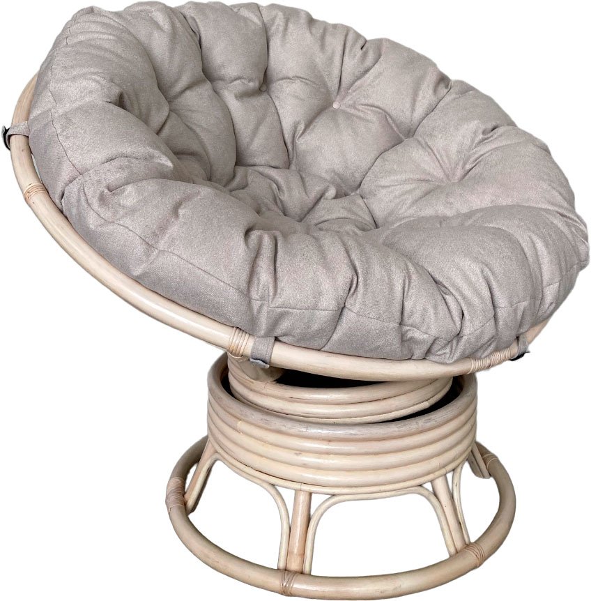 

Кресло Calamus Rotan Papasan 23/01B (матовый/бежевый)
