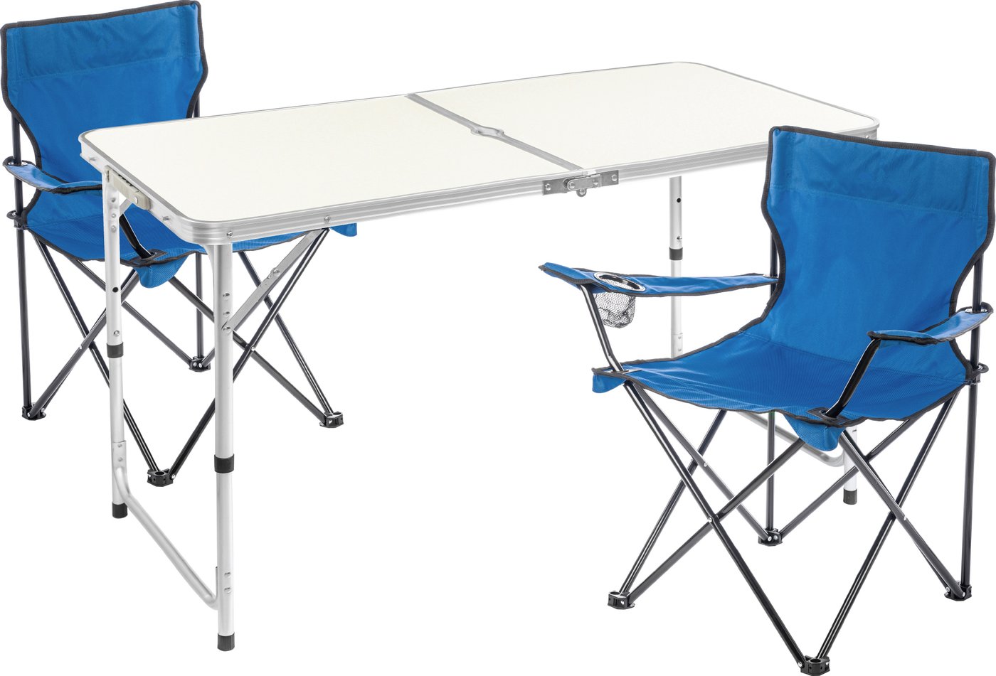 

Стол со стульями Sundays ZC-CT003/ZC-CC005 (синий)