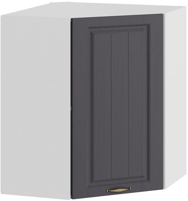 

Шкаф навесной Трия Лина 1В6У (белый/графит)