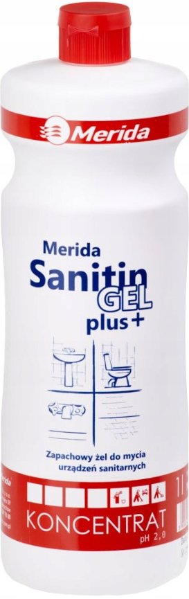 Средство для сантехники Merida Sanitin Gel Plus+ 1 л
