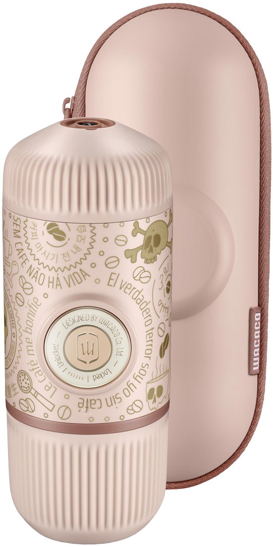 

Ручная кофеварка WACACO Nanopresso Dark Soul Pink + Case