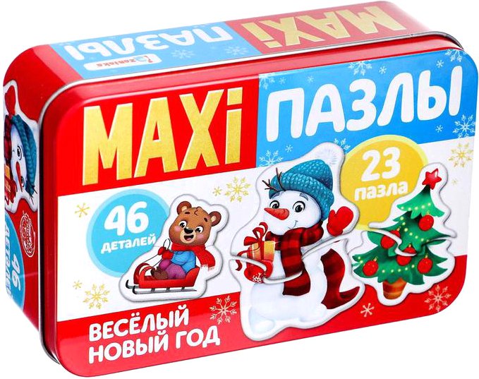 

Набор пазлов Puzzle Time Веселый Новый год 4868653 (46 эл)
