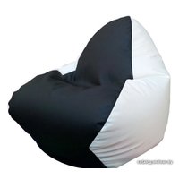 Кресло-мешок Flagman Relax P2.3-114 (черный, белый)