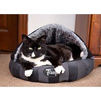 Лежак Tramps Aristocat Dome Bed 932862/BL (черный)
