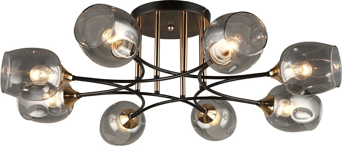 

Люстра средней высоты Imex MD.4882-8-S COFFEE+FGD