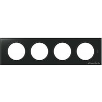 Рамка Legrand Celiane 69304 (смальта графит)