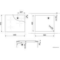 Варочная панель Smeg SI7643B