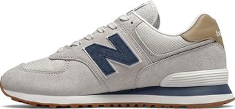Кроссовки New Balance 574 Running Shoes Unisex Low-top Gray ML574LGI (46.5)