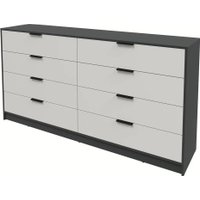 Комод Интерлиния Концепт КТ-К197 (персидский жемчуг/антрацит)