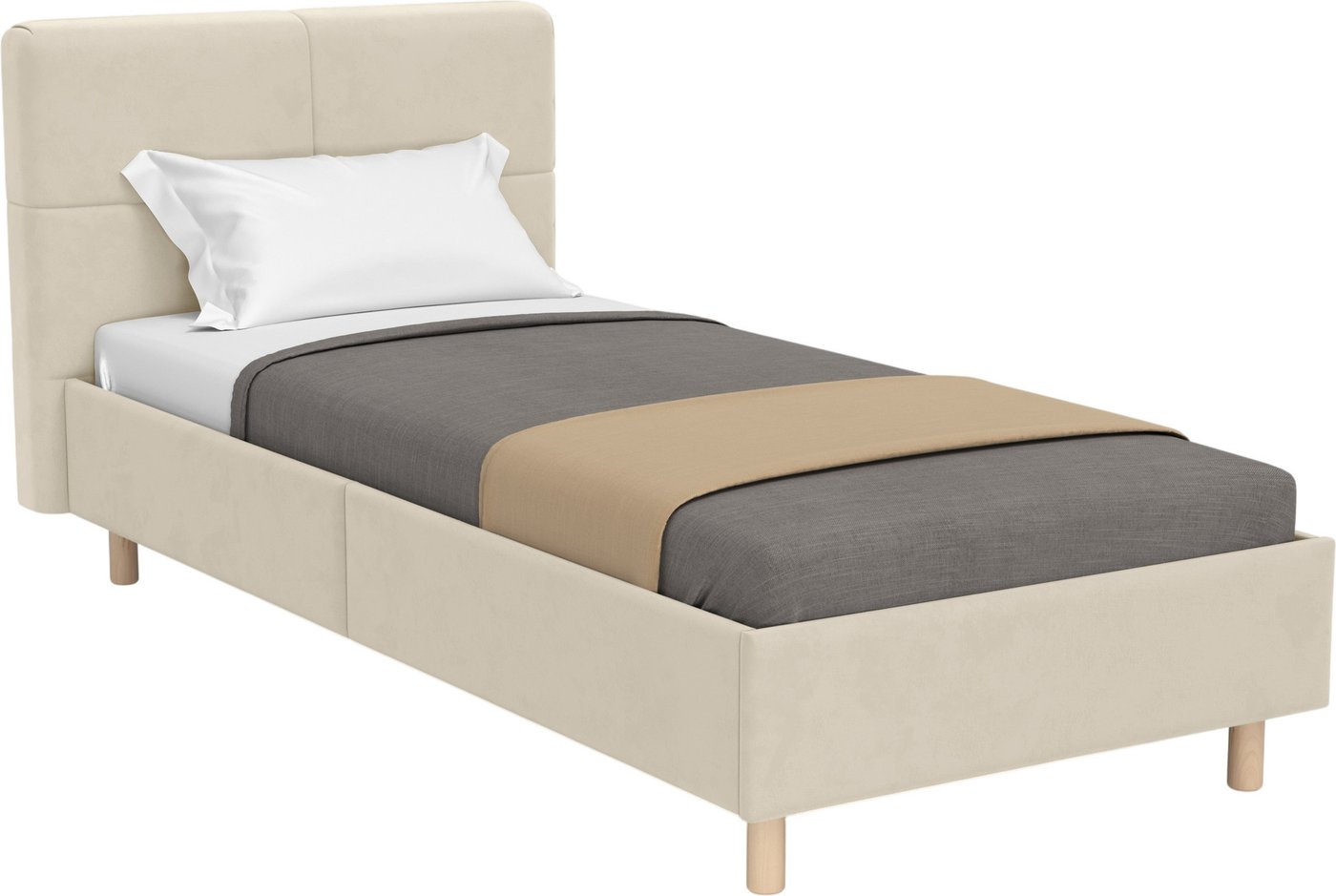 Кровать Mio Tesoro Letto 617 90x200 (бежевый 1189)
