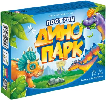 

Детская настольная игра ГеоДом Я в игре. Построй динопарк 4660136221258