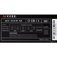 Блок питания Accord ACC-600W-NP