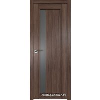 Межкомнатная дверь ProfilDoors 2.71XN R 70x200 (салинас темный/стекло графит)